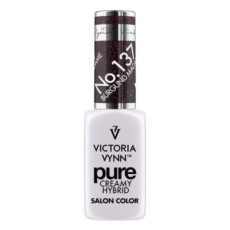 pure creamy hybrid salon color No.137 burgund madame (tpo free)